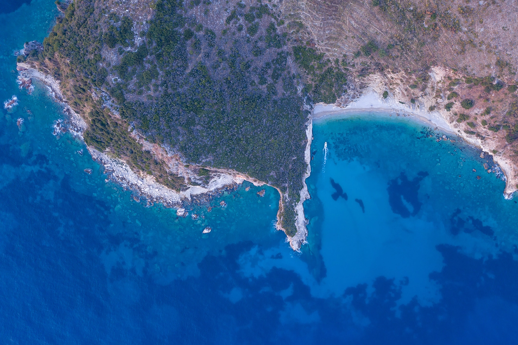 Tucked away just south of the center, there’s absolutely no question that Filikuri Beach is one of the best beaches near Himare!